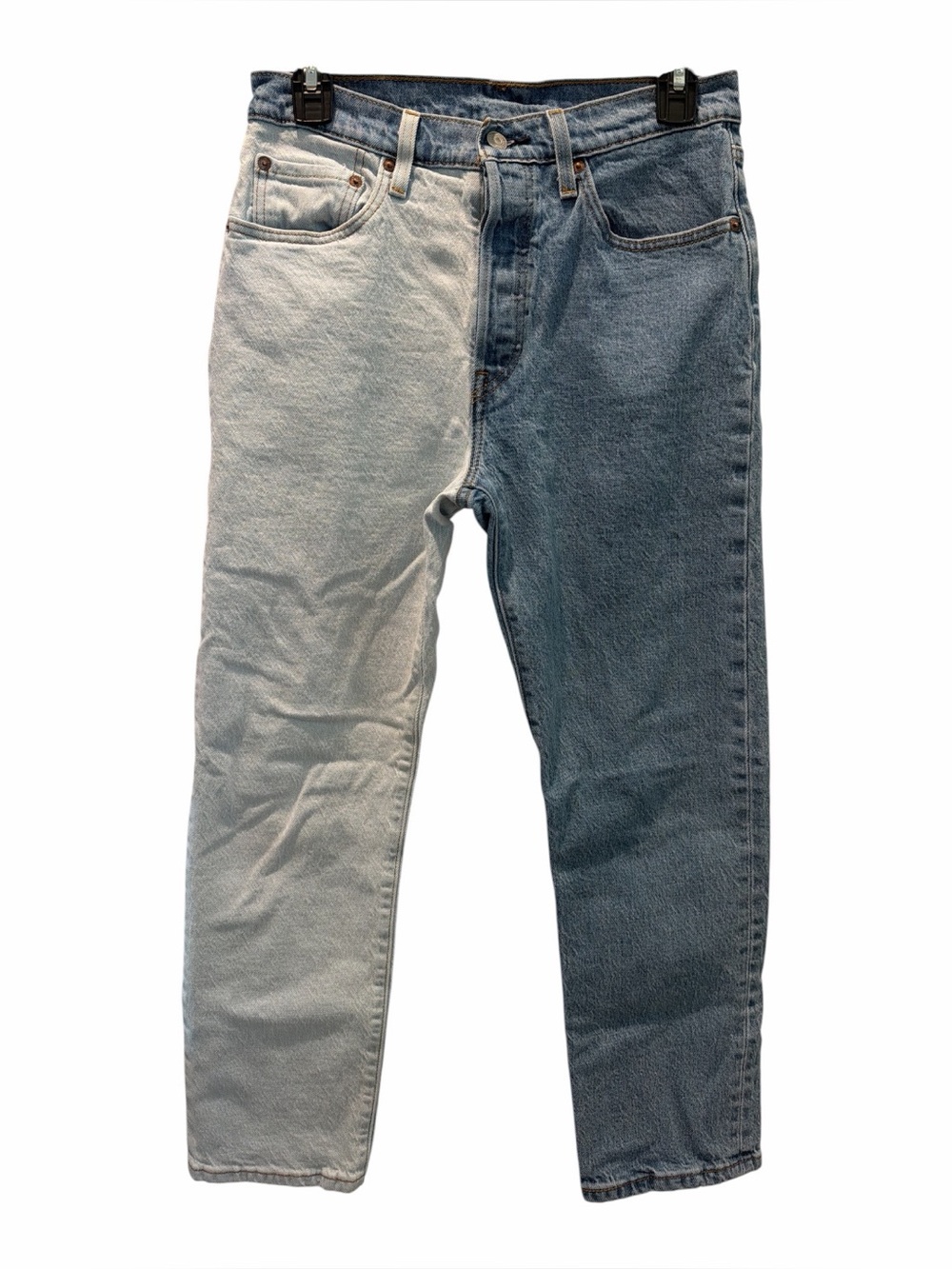 LEVIS 501 Colorblock Denim Jeans size 27